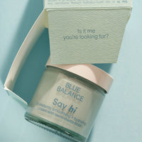 BLUE BALANCE instantly smoothing + hydrating cream