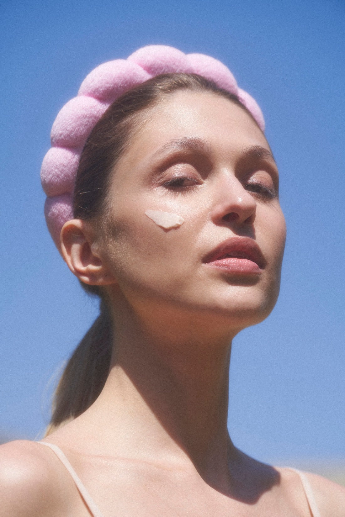 ICONIC HEADBAND - różowa opaska do włosów