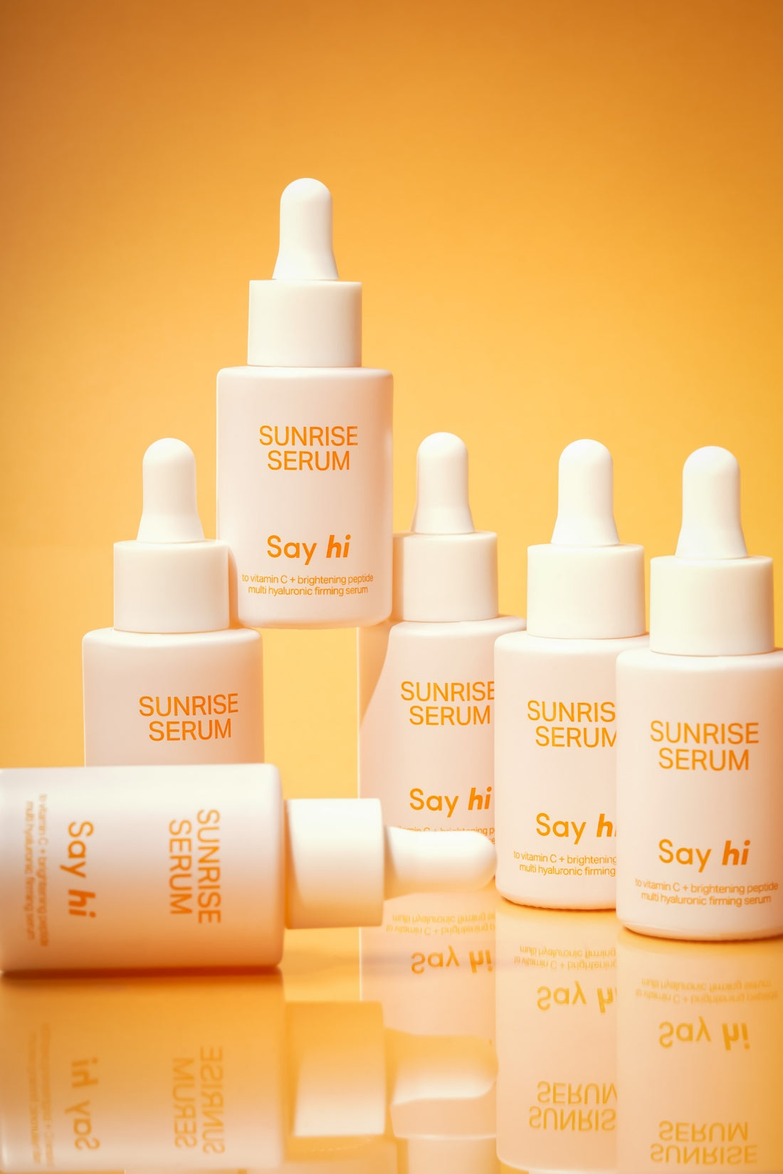 SUNRISE SERUM vitamin C + brightening peptide multi hyaluronic firming serum