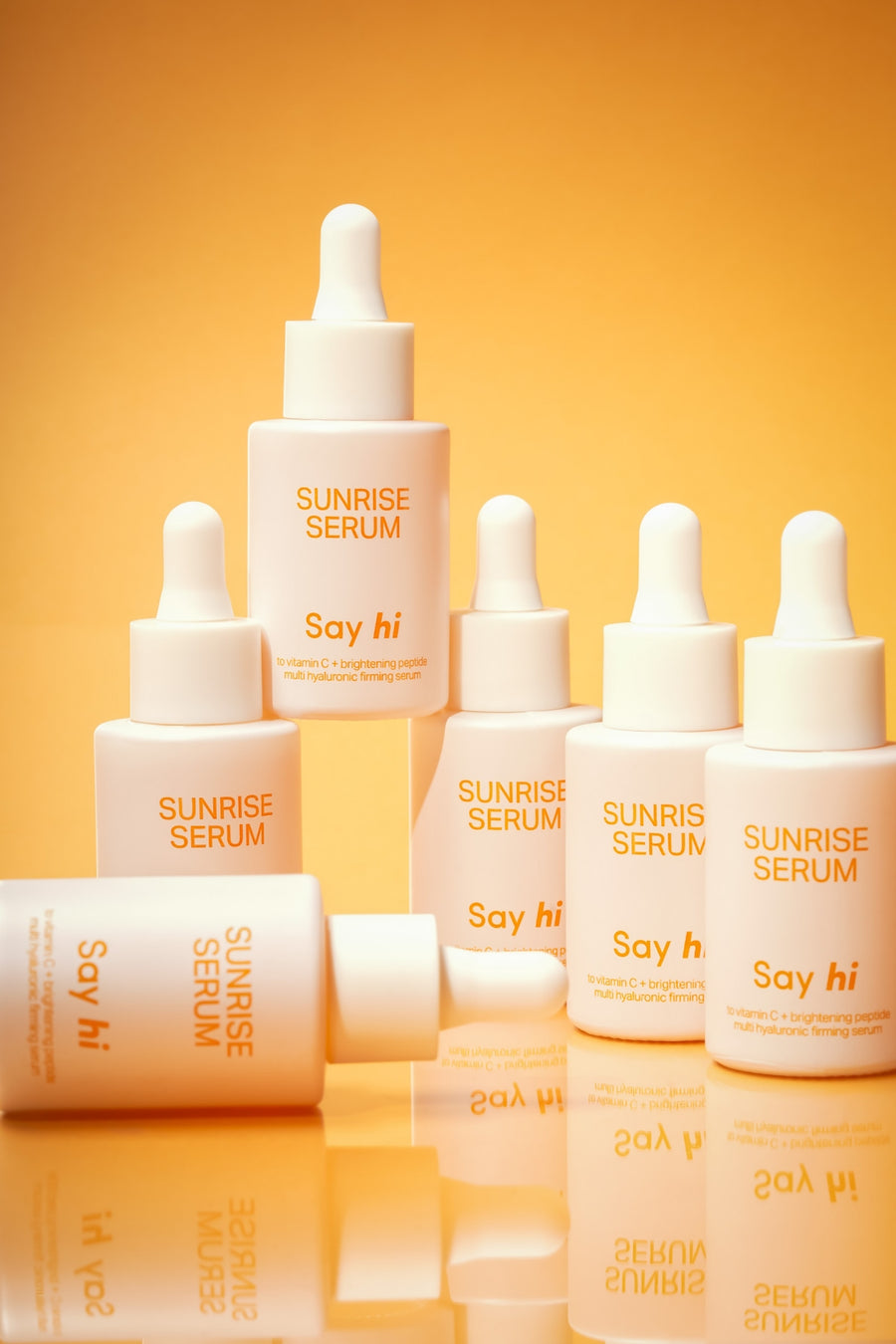 SUNRISE SERUM vitamin C + brightening peptide multi hyaluronic firming serum