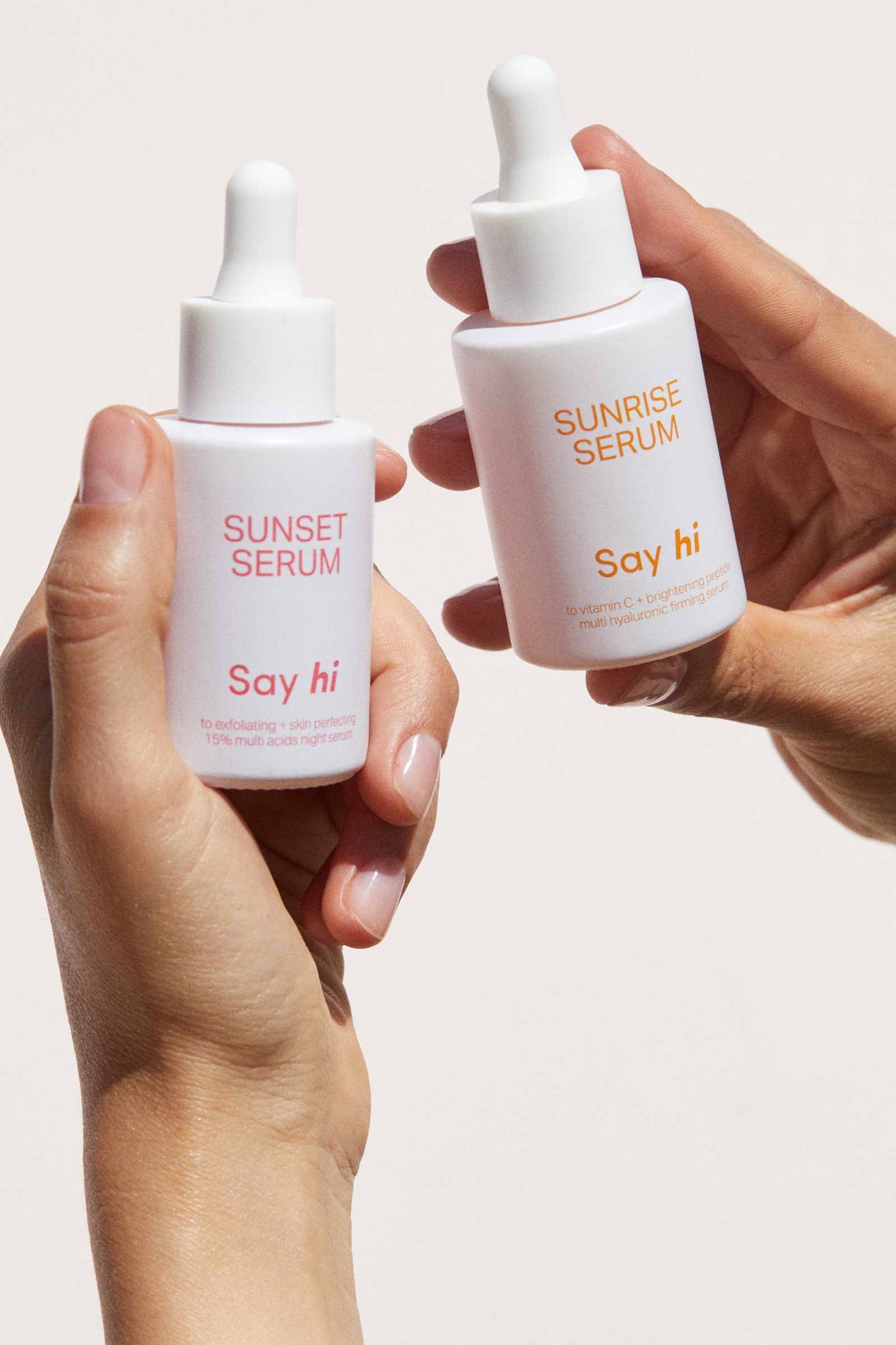 sunrise serum, sunset serum, serum z witaminą c, serum kwasowe, serum na noc, serum na dzień, vitamin c serum, multiacids serum